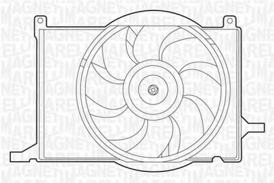 MAGNETI MARELLI 069422209010 -  Вентилятор, охлаждение двигателя
